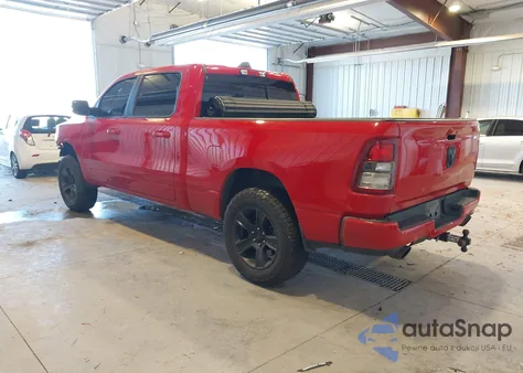 2021 Ram 1500 Big Horn 4X4 6'4 Box from USA, damaged, VIN 1C6SRFMT1MN588173